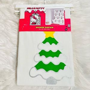 Hello Kitty Christmas Shower Curtain